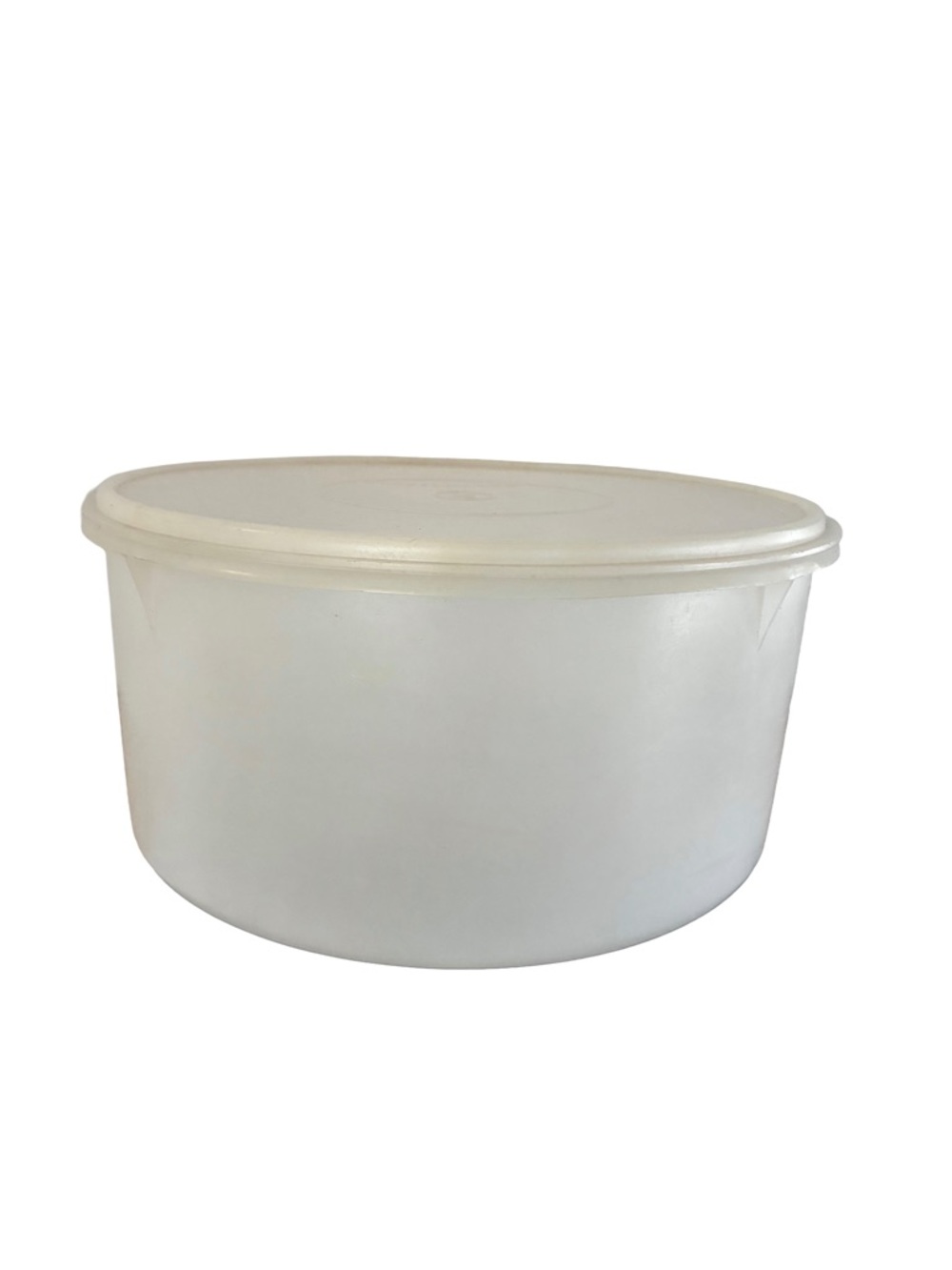 Vintage Tupperware Millionaire Line 256-1 Carry-All Bowl Cake Taker 32 Cup